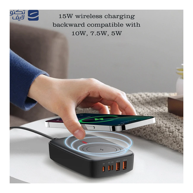 gallery-شارژر رومیزی الدینیو مدل GaN A6140C توان 140 وات copy.png