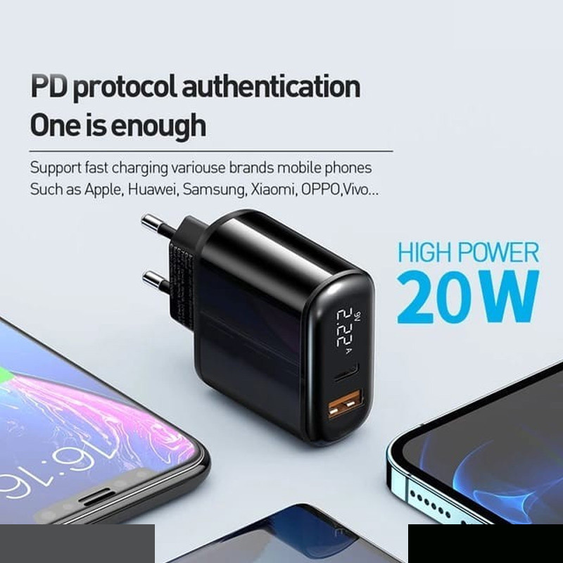 شارژر دیواری 20 وات مک دودو مدل CH-7170