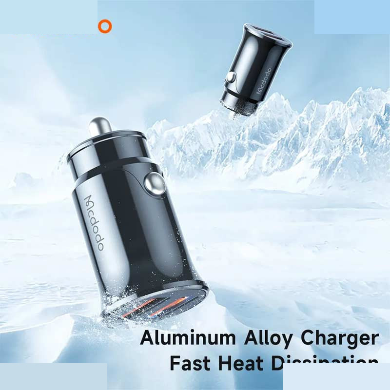 شارژر فندکی 12 وات مک دودو مدل CC-6602 شارژر فندکی 12 وات مک دودو مدل CC-6602