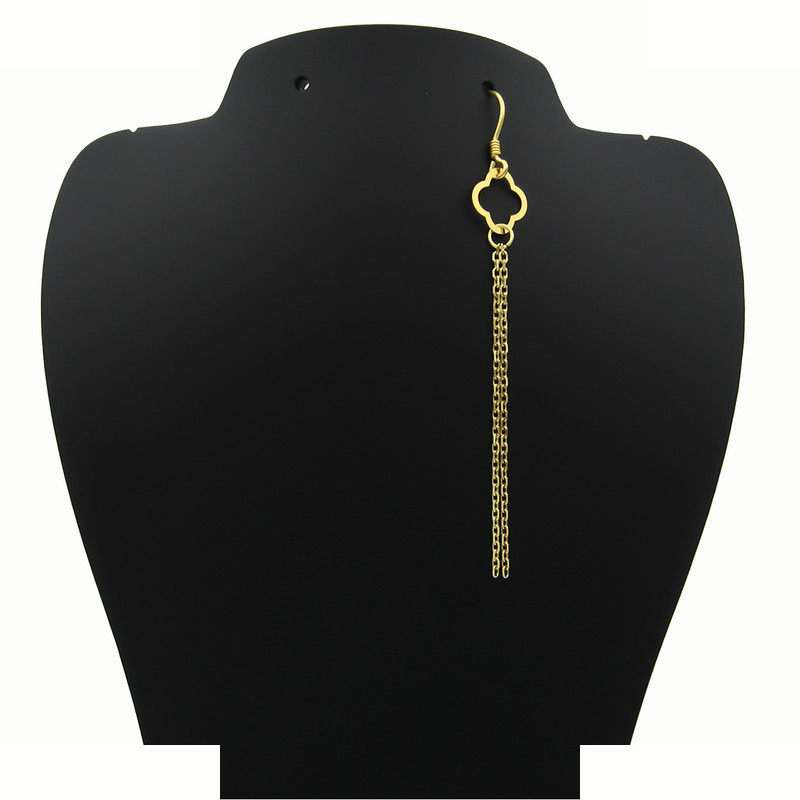 گوشواره طلا 18 عیار زنانه مانچو کد efgs018 گوشواره طلا 18 عیار زنانه مانچو کد efgs018
