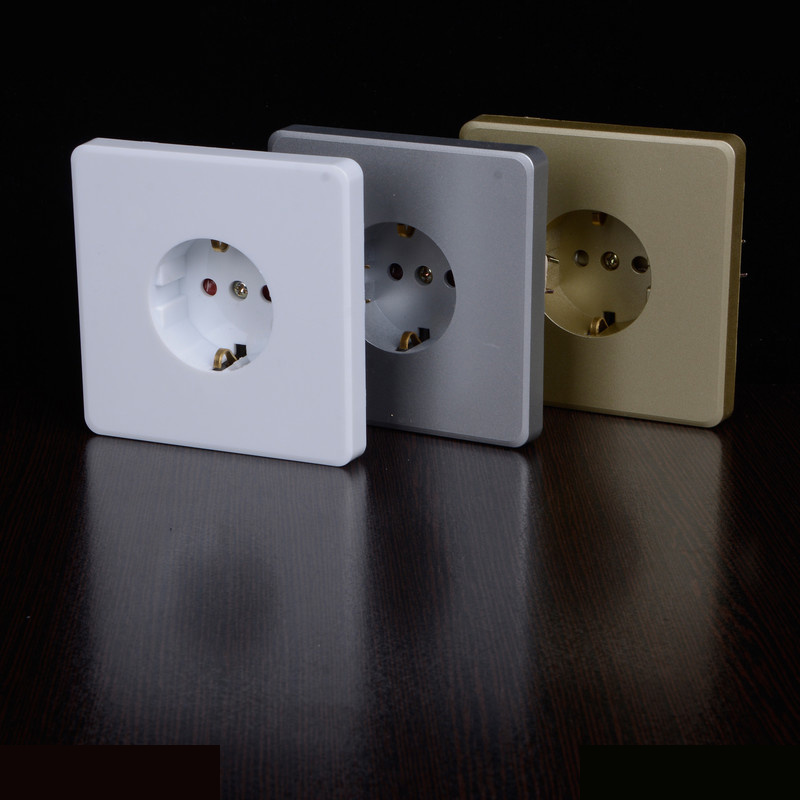 پریز برق ارت دار خیام الکتریک مدل لوکس کد KH876 پریز برق ارت دار خیام الکتریک مدل لوکس کد KH876