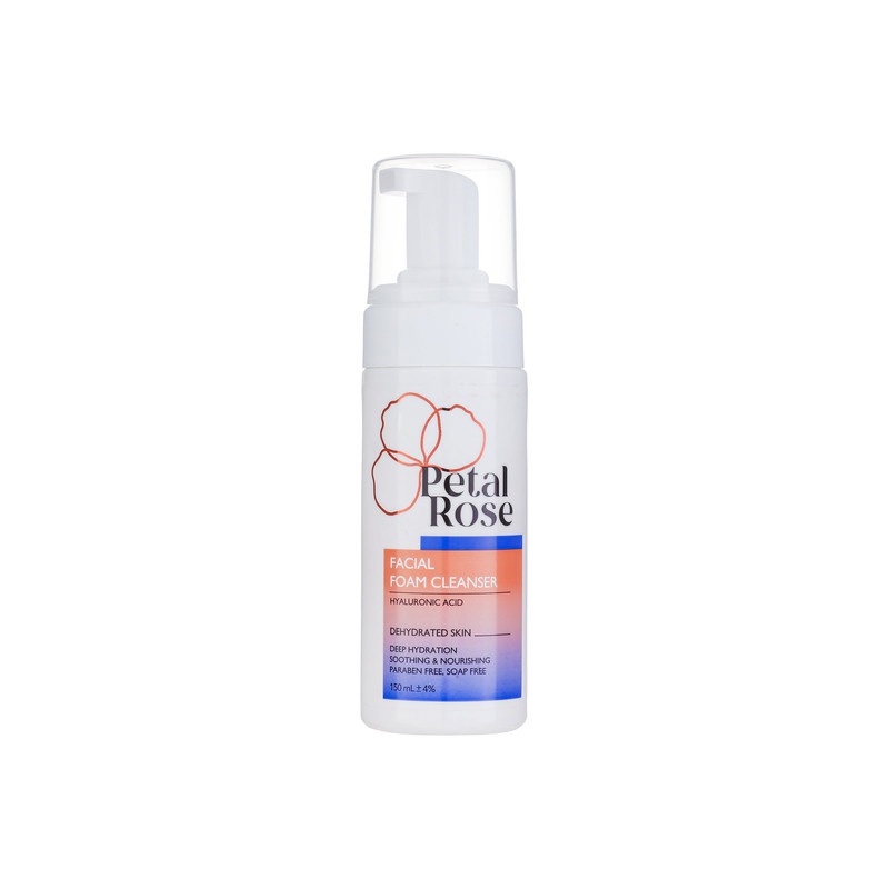 فوم شستشوی صورت پتال رز مدل Hyaluronic Acid حجم 150 میلی لیتر فوم شستشوی صورت پتال رز مدل Hyaluronic Acid حجم 150 میلی لیتر