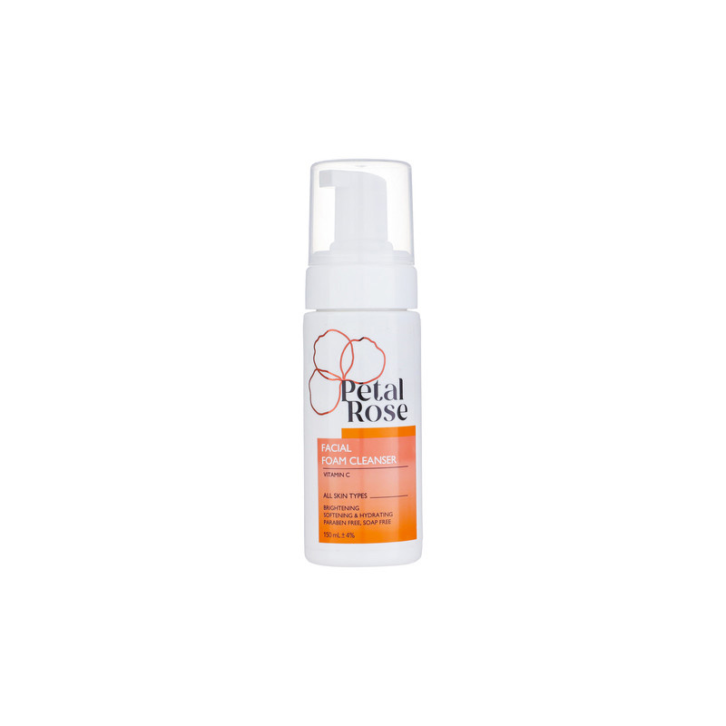 فوم شستشوی صورت پتال رز مدل Vitamin C حجم 150 میلی لیتر فوم شستشوی صورت پتال رز مدل Vitamin C حجم 150 میلی لیتر
