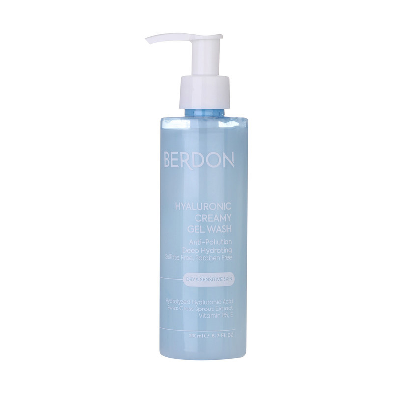 ژل شستشوی صورت بردون مدل Hyaluronic acid حجم 200 میلی لیتر
