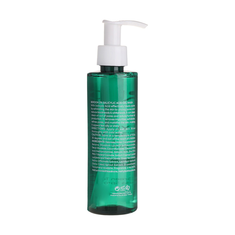 ژل شستشو صورت بردون مدل Salicylic Acid حجم 200 میلی لیتر ژل شستشو صورت بردون مدل Salicylic Acid حجم 200 میلی لیتر