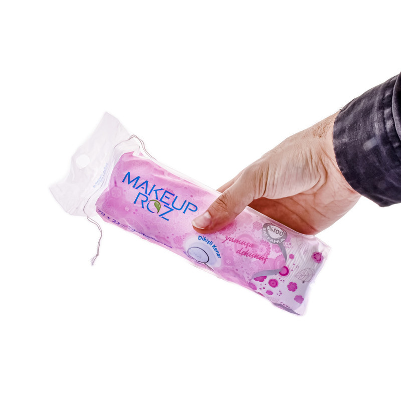 پد پاک کننده آرایش صورت میکاپ رز مدل soft مجموعه 3 عددی پد پاک کننده آرایش صورت میکاپ رز مدل soft مجموعه 3 عددی