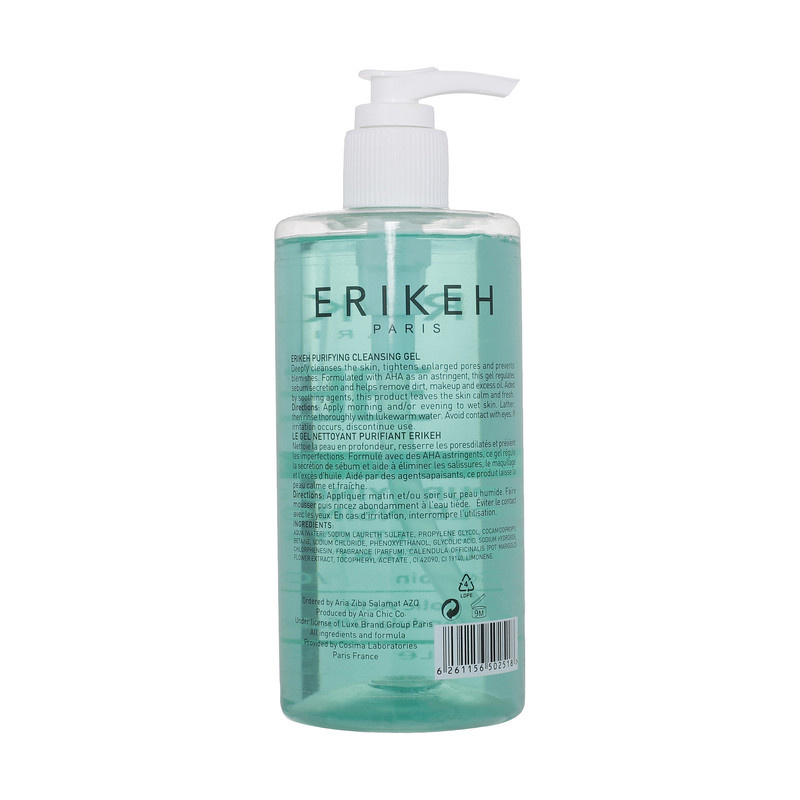 ژل پاک کننده صورت اریکه مدل ACNE CARE حجم 400 میلی لیتر ژل پاک کننده صورت اریکه مدل ACNE CARE حجم 400 میلی لیتر