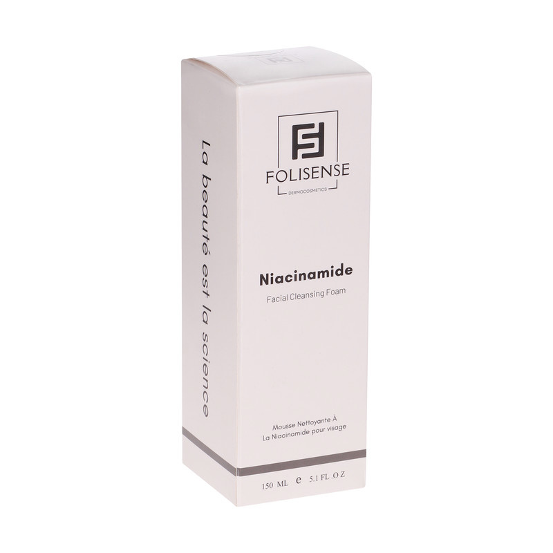 فوم شستشو صورت فولیسنس مدل Niacinamide مناسب پوستهای چرب و آکنهای حجم 150 میلیلیتر فوم شستشو صورت فولیسنس مدل Niacinamide مناسب پوستهای چرب و آکنهای حجم 150 میلیلیتر