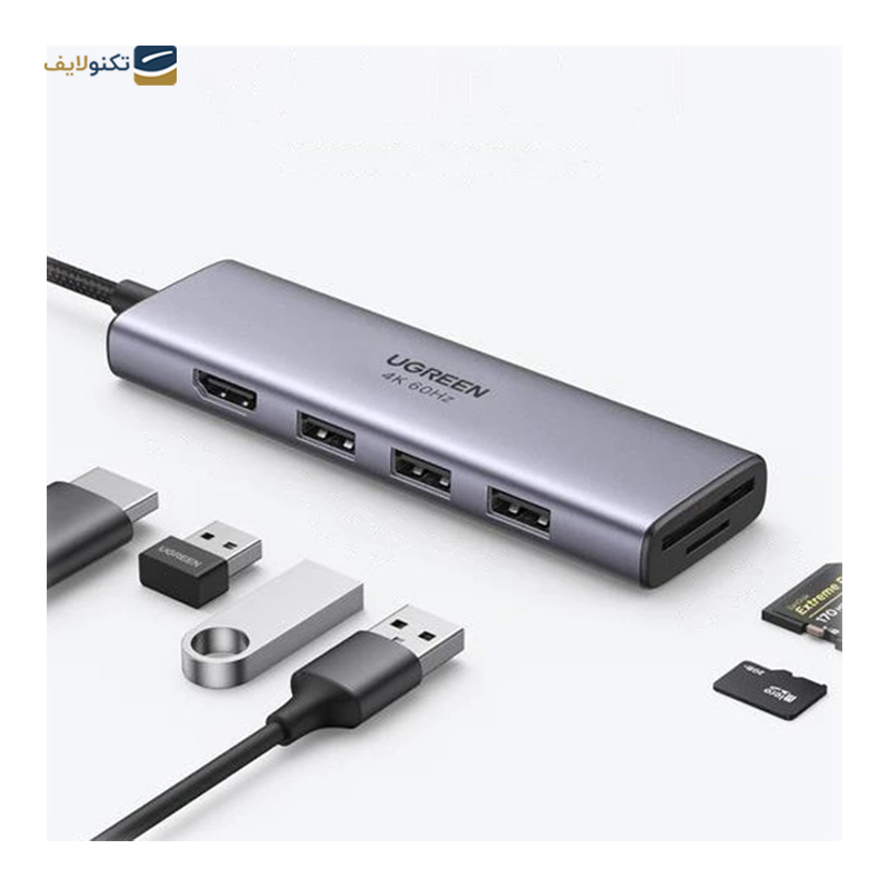 gallery-هاب USB-C یوگرین 6 پورت مدل 60383 CM511-gallery-2-TLP-32010_97832c80-7361-4c25-a24a-d0bb890f951d.png