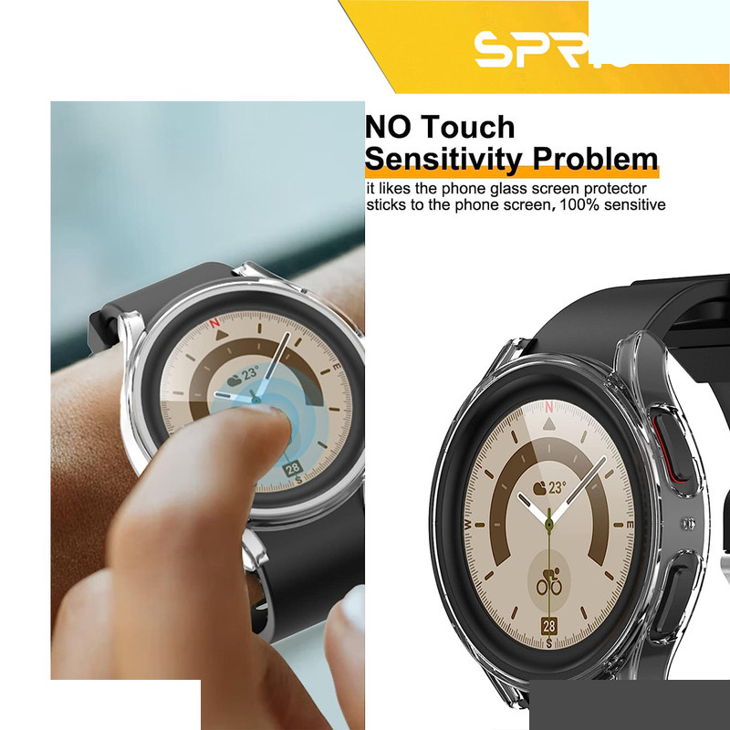 کاور اسپریگ مدل Colorless مناسب برای ساعت هوشمند سامسونگ Galaxy Watch 5 pro 45mm کاور اسپریگ مدل Colorless مناسب برای ساعت هوشمند سامسونگ Galaxy Watch 5 pro 45mm