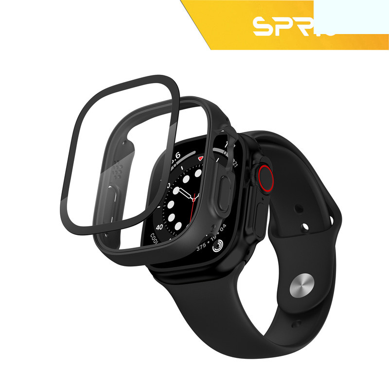 کاور اسپریگ مدل SPLUX مناسب برای اپل واچ Ultra 49 میلیمتری به همراه محافظ صفحه نمایش کاور اسپریگ مدل SPLUX مناسب برای اپل واچ Ultra 49 میلیمتری به همراه محافظ صفحه نمایش