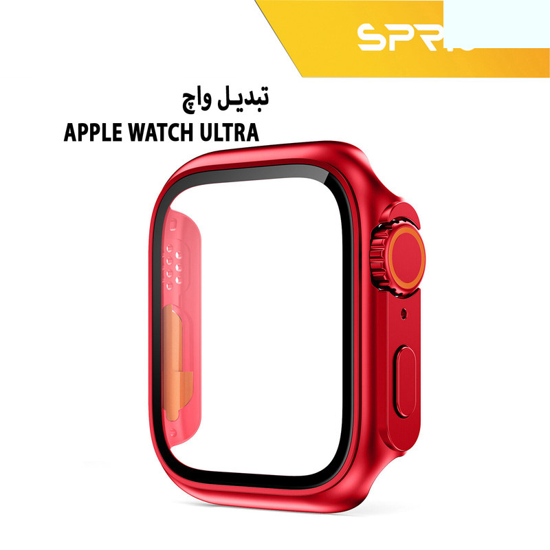 کاور اسپریگ مدل face-off مناسب برای اپل واچ Series 4 44mm / Series 5 44mm / Series 6 44mm به همراه محافظ صفحه نمایش کاور اسپریگ مدل face-off مناسب برای اپل واچ Series 4 44mm / Series 5 44mm / Series 6 44mm به همراه محافظ صفحه نمایش