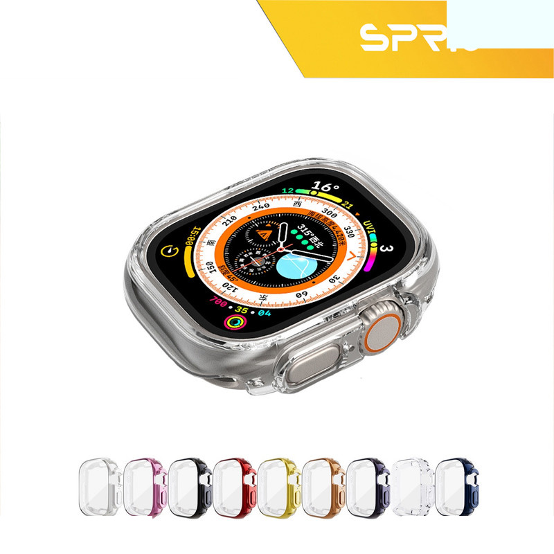 کاور اسپریگ مدل SPG-360 مناسب برای اپل واچ Ultra 49mm میلیمتری به همراه محافظ صفحه نمایش کاور اسپریگ مدل SPG-360 مناسب برای اپل واچ Ultra 49mm میلیمتری به همراه محافظ صفحه نمایش