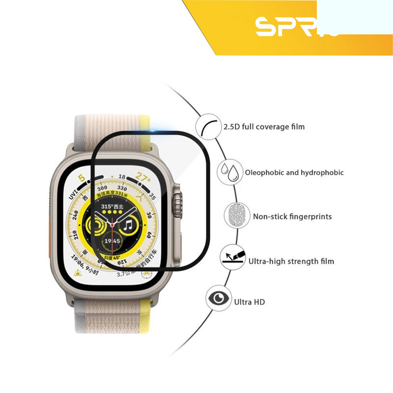 محافظ صفحه نمایش نانو اسپریگ مدل SPG مناسب برای اپل واچ Series 7 45mm محافظ صفحه نمایش نانو اسپریگ مدل SPG مناسب برای اپل واچ Series 7 45mm