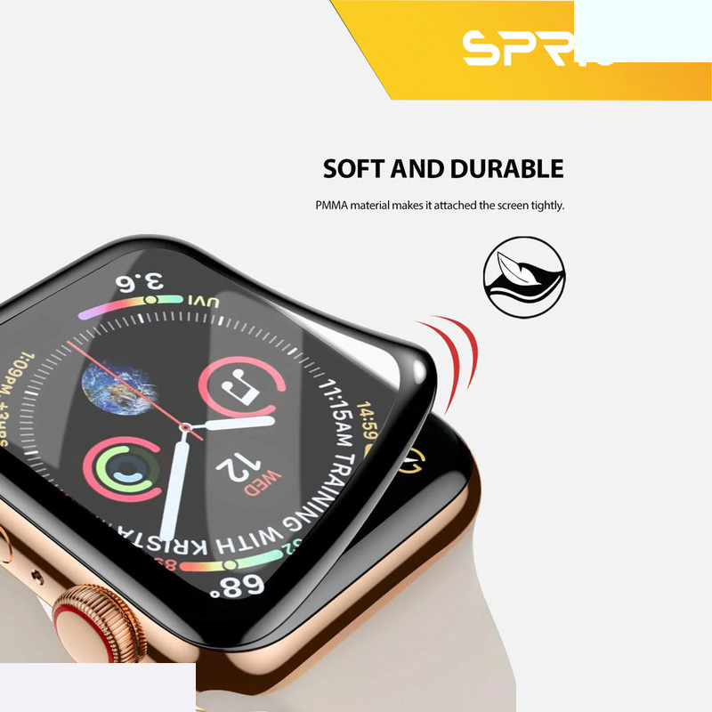 محافظ صفحه نمایش نانو اسپریگ مدل SPG مناسب برای اپل واچ Series 8 Aluminum 45mm محافظ صفحه نمایش نانو اسپریگ مدل SPG مناسب برای اپل واچ Series 8 Aluminum 45mm