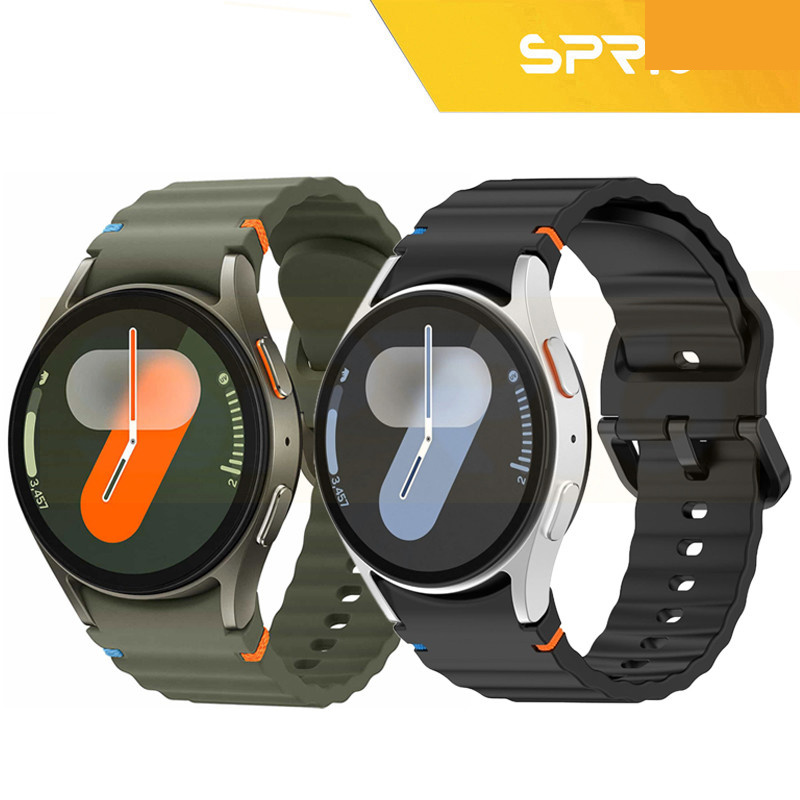 بند اسپریگ مدل Silic NewV مناسب برای ساعت هوشمند سامسونگ Galaxy Watch 4/5/6/7/FE size 40/43/44/46/47mm