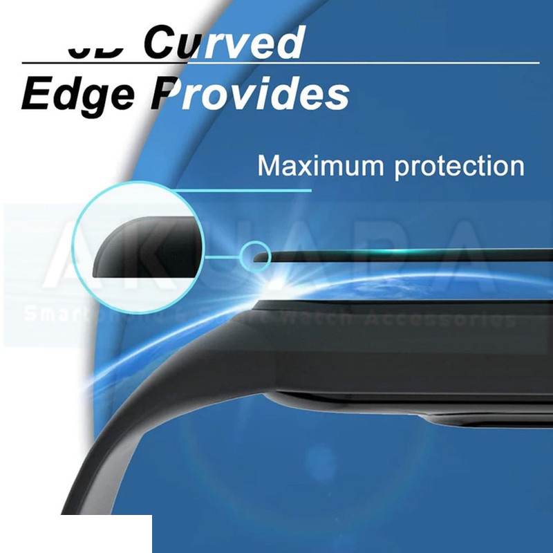 محافظ صفحه نمایش آکوآرا مدل PMMA GLS مناسب برای ساعت هوشمند شیائومی Smart Band 9 Active 46mm