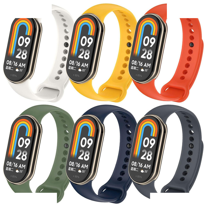 بند آکوآرا مدل SilicAK مناسب برای ساعت هوشمند شیائومی Mi Band 8/9/10 12mm بند آکوآرا مدل SilicAK مناسب برای ساعت هوشمند شیائومی Mi Band 8/9/10 12mm