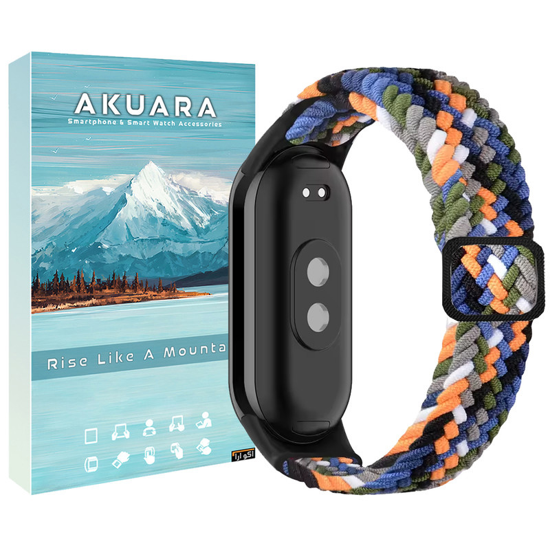 بند آکوآرا مدل Woven مناسب برای مچبند هوشمند شیائومی Mi band 8/9 بند آکوآرا مدل Woven مناسب برای مچبند هوشمند شیائومی Mi band 8/9
