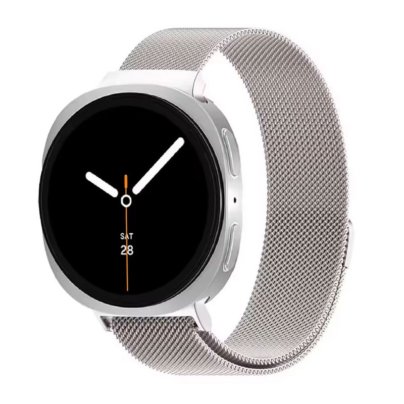 بند آکوآرا مدل Milanese مناسب برای ساعت هوشمند سامسونگ Galaxy Watch 8 40mm/44mm/Classic 46mm