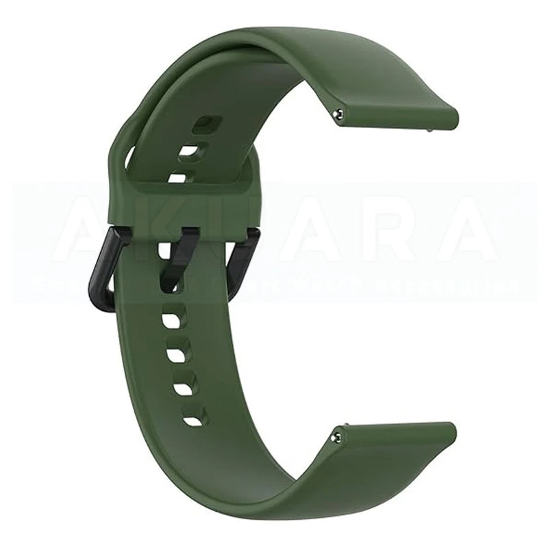 بند آکوآرا مدل Silicone SG AK مناسب برای ساعت هوشمند میبرو لایت 2 / لایت 3 / لایت 3 پرو سایز 22mm
