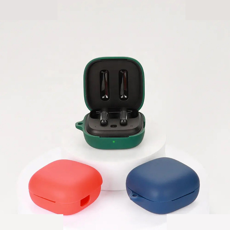 کاور آکوآرا مدل Silicone مناسب برای کیس هدفون بیسیم کیو سی وای T13 ANC کاور آکوآرا مدل Silicone مناسب برای کیس هدفون بیسیم کیو سی وای T13 ANC