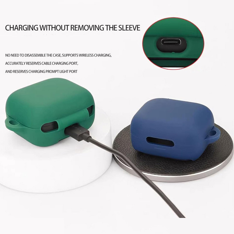 کاور آکوآرا مدل Silicone مناسب برای کیس هدفون بیسیم انکر Soundcore R50i NC / P30i کاور آکوآرا مدل Silicone مناسب برای کیس هدفون بیسیم انکر Soundcore R50i NC / P30i