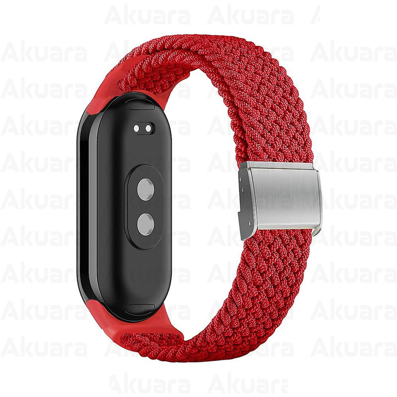 بند ساعت آکوآرا مدل Woven GK مناسب برای ساعت هوشمند شیائومی Mi Band 8/9 41mm بند ساعت آکوآرا مدل Woven GK مناسب برای ساعت هوشمند شیائومی Mi Band 8/9 41mm