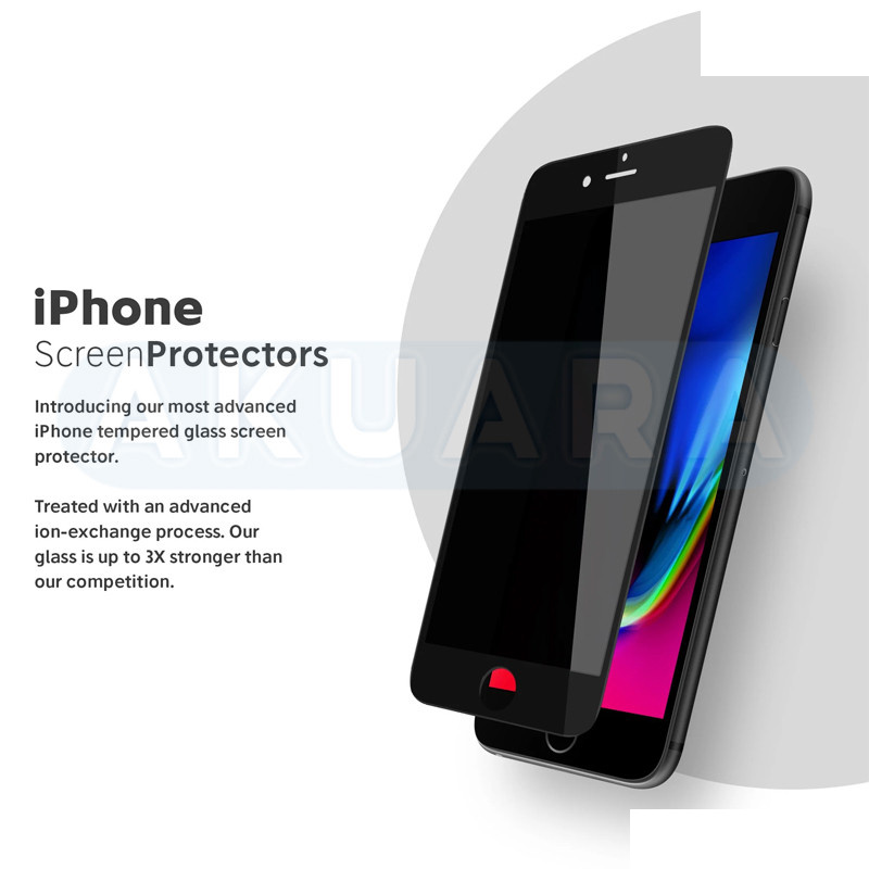 محافظ صفحه نمایش حریم شخصی آکوآرا مدل Prv AKU مناسب برای گوشی موبایل اپل iPhone 7 / 8 / SE 2020 / SE2022 محافظ صفحه نمایش حریم شخصی آکوآرا مدل Prv AKU مناسب برای گوشی موبایل اپل iPhone 7 / 8 / SE 2020 / SE2022