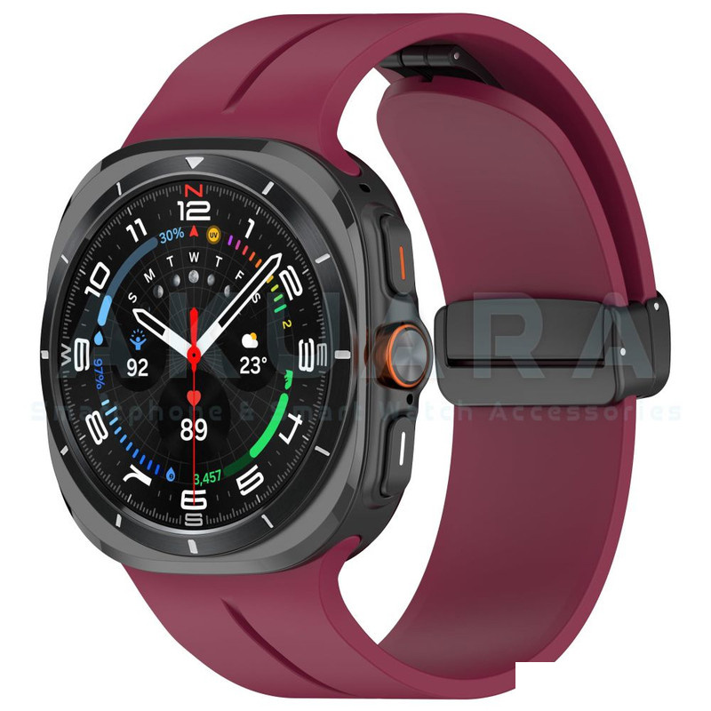 بند آکوآرا مدل Silicone Magnet مناسب برای ساعت هوشمند سامسونگ Galaxy Watch 7 Ultra 47 mm بند آکوآرا مدل Silicone Magnet مناسب برای ساعت هوشمند سامسونگ Galaxy Watch 7 Ultra 47 mm