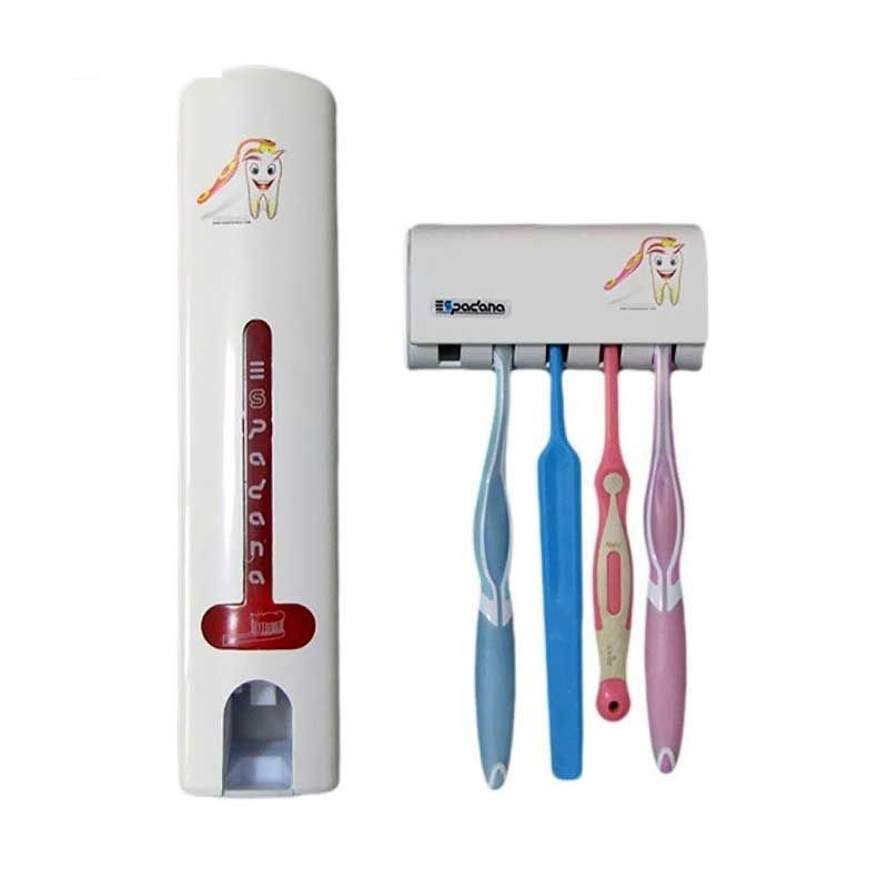 جا مسواکی اسپادانا کد 104000240 به همراه دستگاه خمیر دندان
