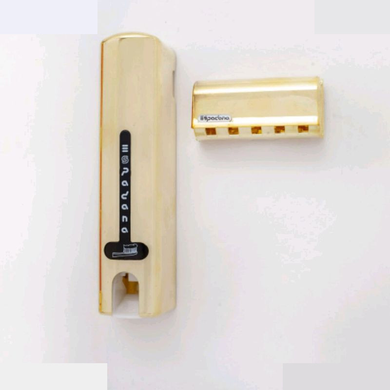 دستگاه خمیردندان اسپادانا کد 02 به همراه جا مسواکی دستگاه خمیردندان اسپادانا کد 02 به همراه جا مسواکی