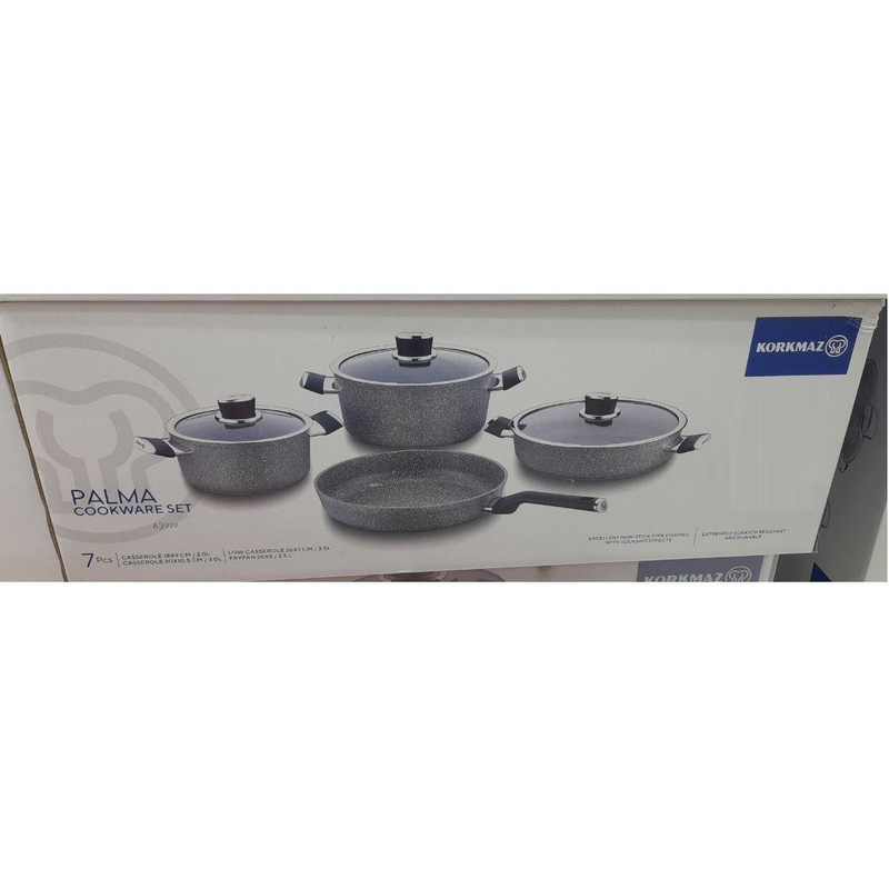 سرویس پخت و پز 7 پارچه کرکماز مدل A3919 سرویس پخت و پز 7 پارچه کرکماز مدل A3919