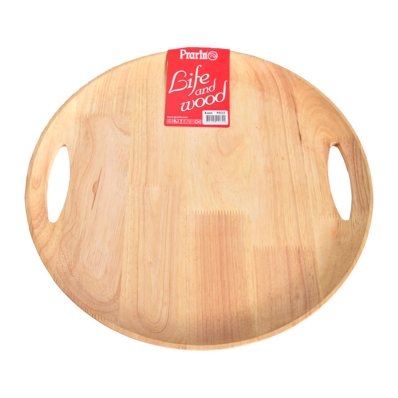 سینی دسته دار پرارین کد 9032 سایز 38*38 سانتی متر