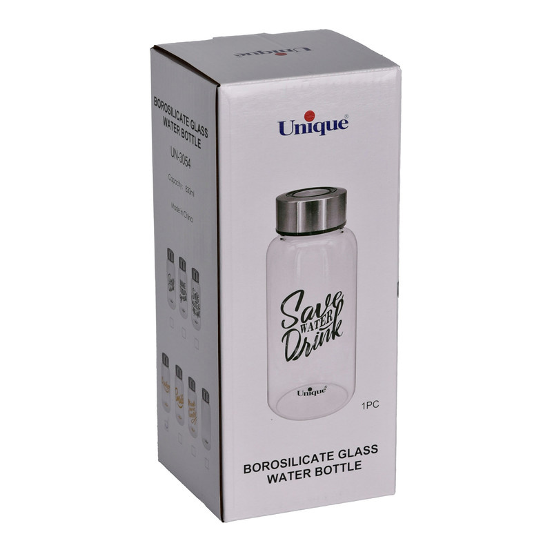 بطری یونیک طرح save water 2 کد 3054 بطری یونیک طرح save water 2 کد 3054