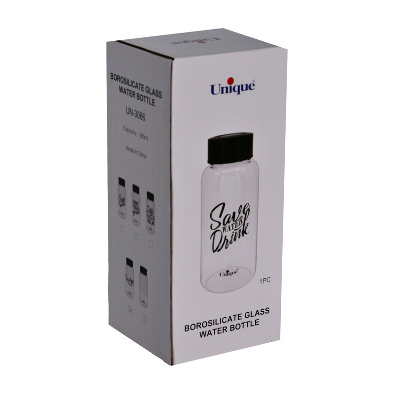 بطری یونیک طرح save water1 کد 3066