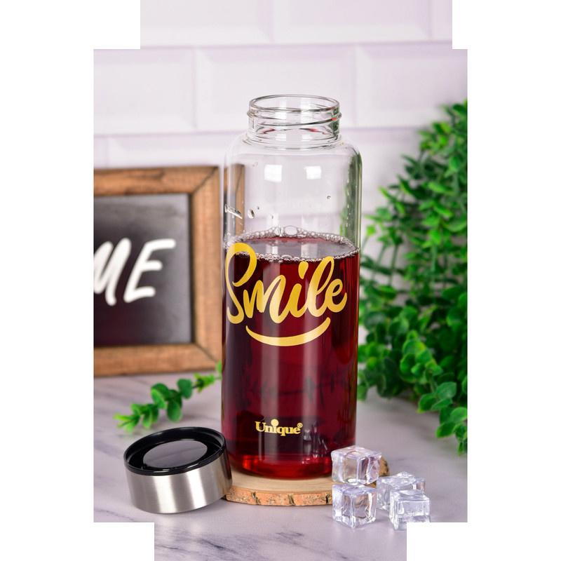 بطری یونیک طرح smile کد 3052