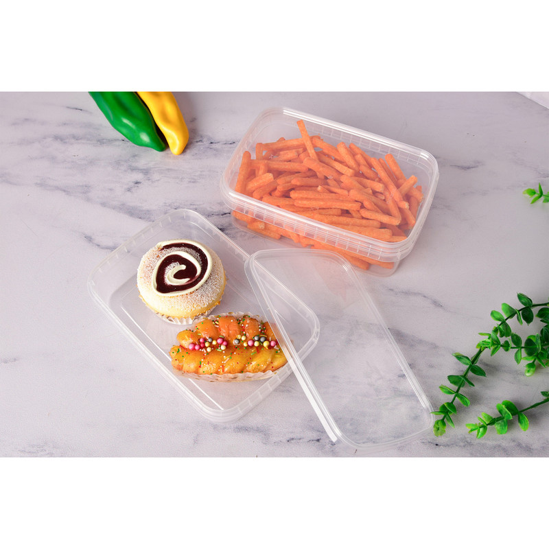 ظرف نگهدارنده مدل مستطیل مجموعه 5 عددی