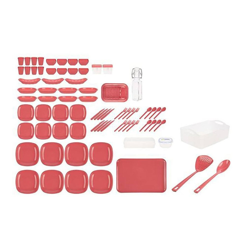 سبد پیک نیک 85 پارچه لیمون مدل 896