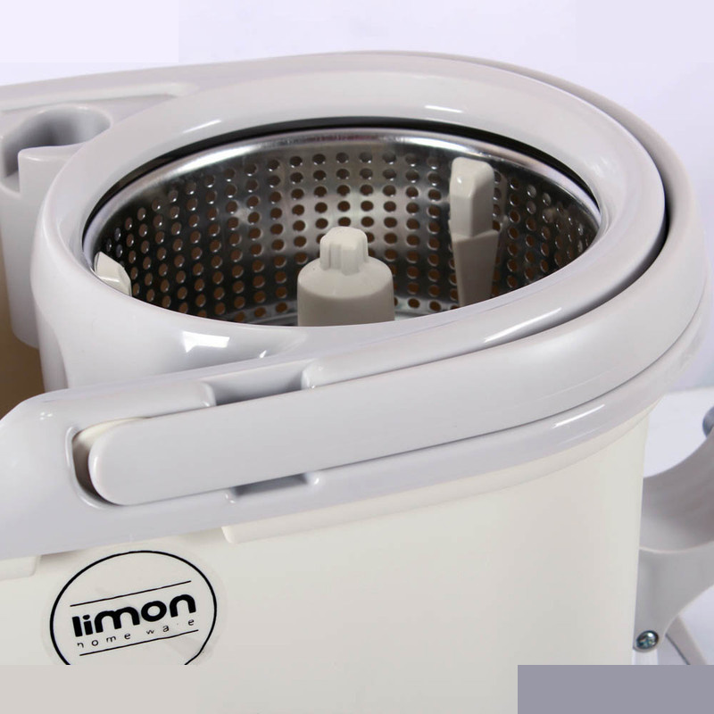 ست سطل و زمین شوی چرخشی لیمون مدل 2000 ست سطل و زمین شوی چرخشی لیمون مدل 2000