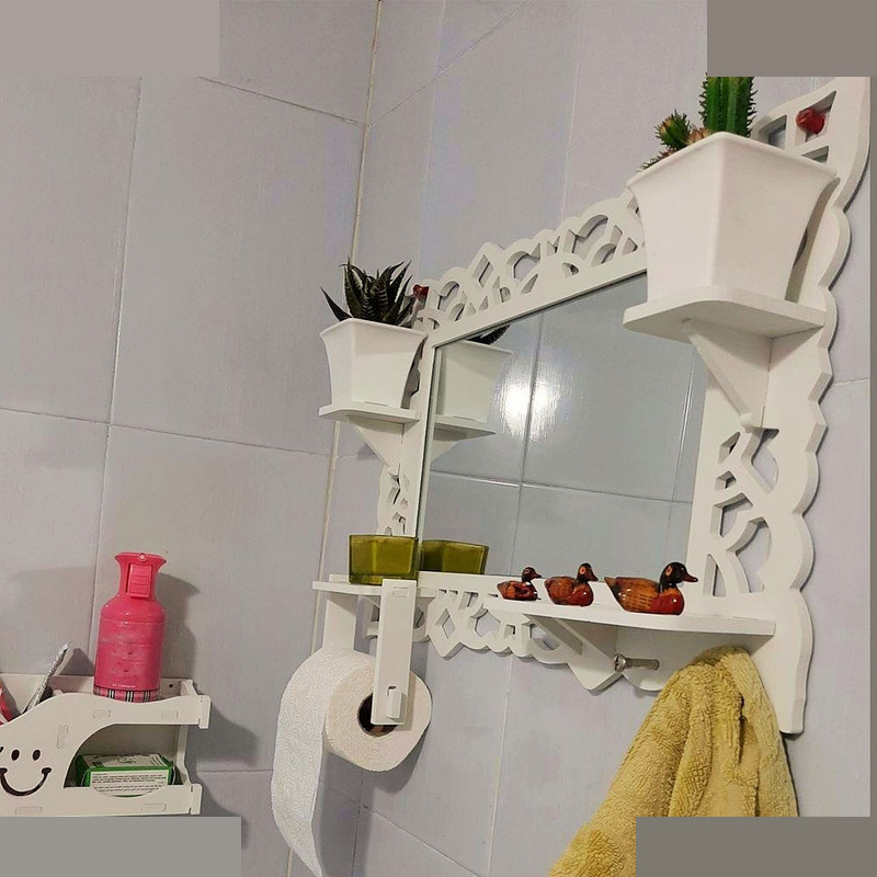 آینه سرویس بهداشتی خونه خاص مدل رویال