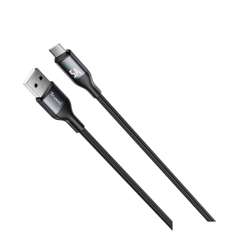 کابل تبدیل usb-C به USB-A تراسمی مدل CA12-02 طول 1 متر کابل تبدیل usb-C به USB-A تراسمی مدل CA12-02 طول 1 متر