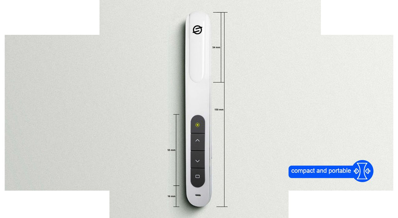 پرزنتر بی سیم اسمارطور مدل PP-927X پرزنتر بی سیم اسمارطور مدل PP-927X