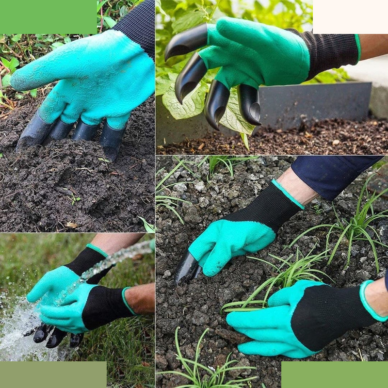 دستکش باغبانی مدل ناخن دار دستکش باغبانی مدل ناخن دار