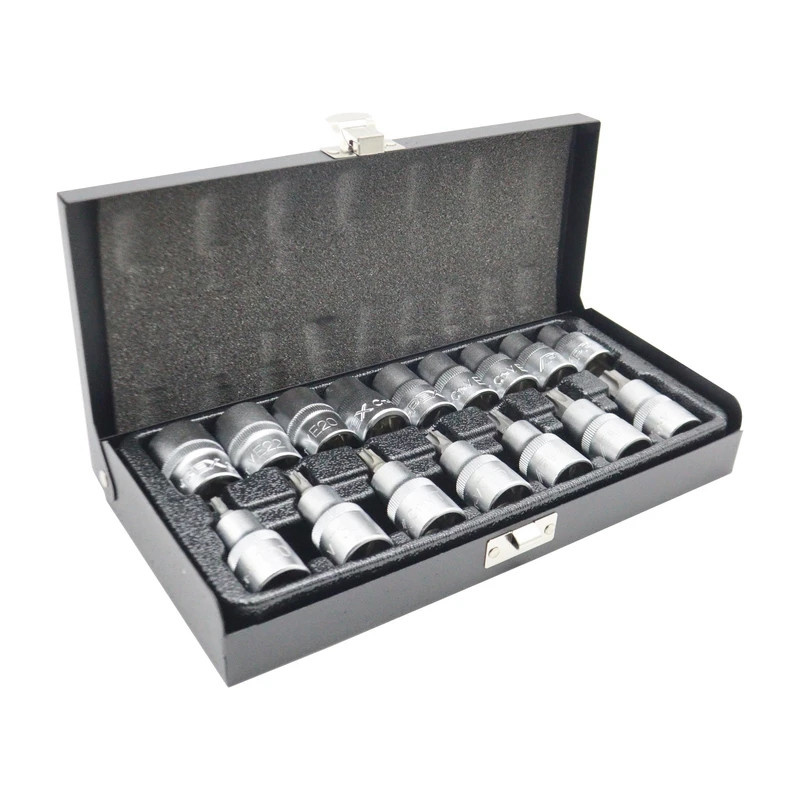آچار بکس اپکس مدل AJ-APX-6016 مجموعه 16 عددی آچار بکس اپکس مدل AJ-APX-6016 مجموعه 16 عددی