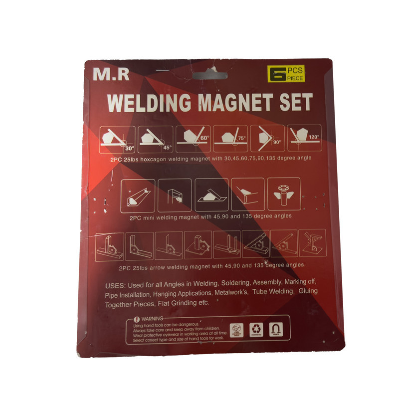 گونیا جوشکاری مدل SMT-M.R-6pcs مجموعه 6 عددی گونیا جوشکاری مدل SMT-M.R-6pcs مجموعه 6 عددی