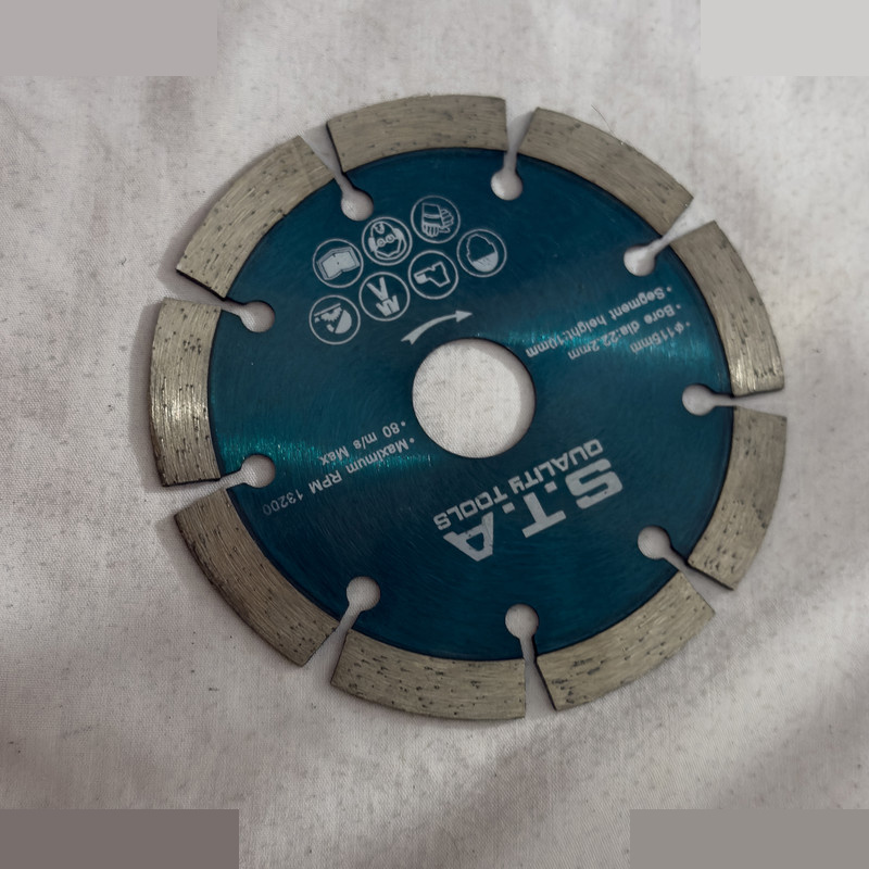 صفحه برش گرانیت اس تی ای مدل SMT-S.T.A-115MM سایز 115 میلیمتر