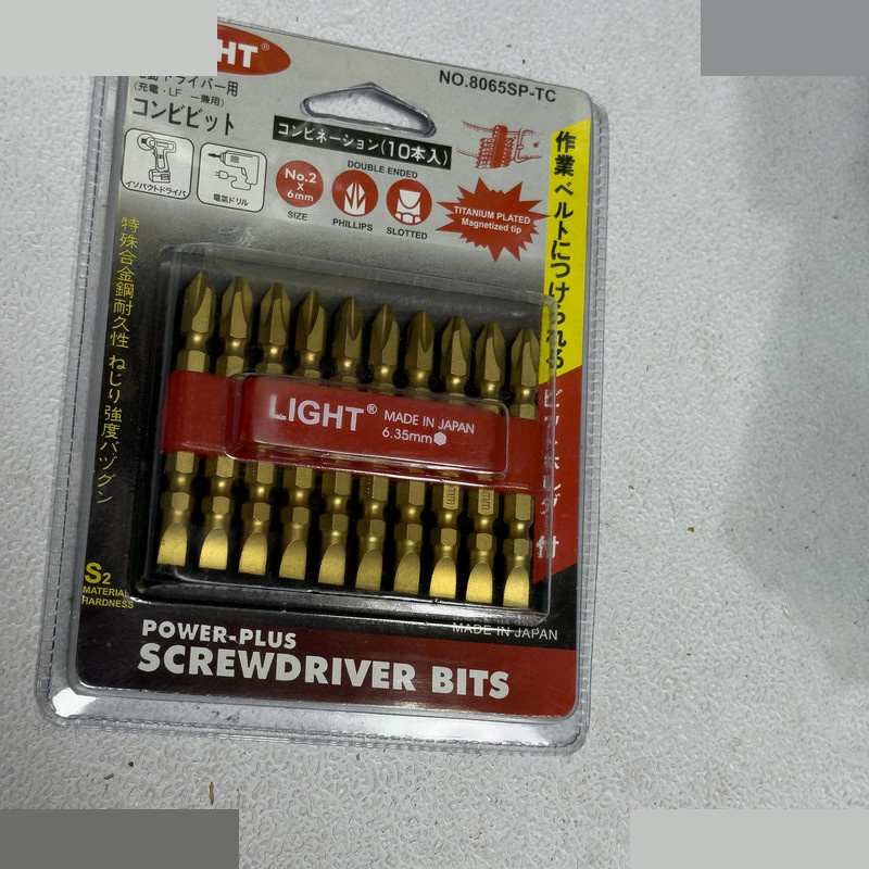 سری پیچ گوشتی یک سر چهارسو یک سر دو سو لایت مدل تیتانیومی کوتاه کدSMT-LIGHT-JAPAN-8065SP-TC بسته 10 عددی سری پیچ گوشتی یک سر چهارسو یک سر دو سو لایت مدل تیتانیومی کوتاه کدSMT-LIGHT-JAPAN-8065SP-TC بسته 10 عددی