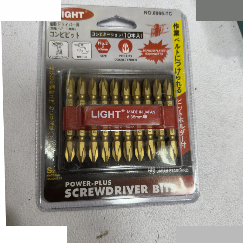 سری پیچ گوشتی دو سر چهار سو لایت مدل کوتاه کد SMT-LIGHT-JAPAN-8065-TC بسته 10 عددی سری پیچ گوشتی دو سر چهار سو لایت مدل کوتاه کد SMT-LIGHT-JAPAN-8065-TC بسته 10 عددی