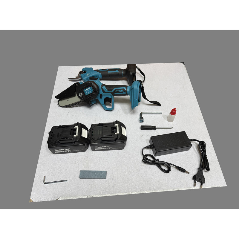 قیچی شارژی و اره زنجیری شارژی ماکیتامدل SMT-MAKITA21V--LITHIUM-BRUSH LESS